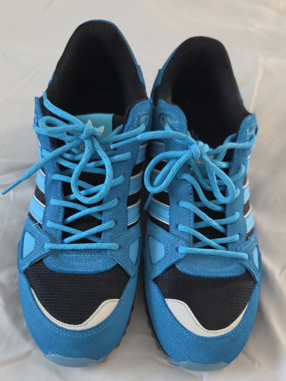 adidas Originals Blue and Black Men's Lace-Up Sneakers